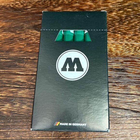 Molotow One4All Acrylic Pump Marker in 096 Mr. Green. 2mm Fine Tip. 6-Pack. NIB! - Picture 5 of 11